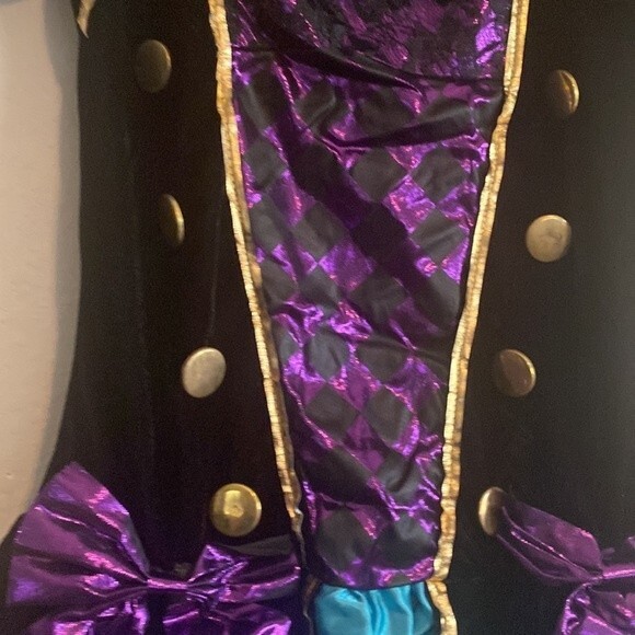 New Miss mad hatter halloween costume Medium (8-10) Holiday Dress Up Fall - Picture 5 of 6